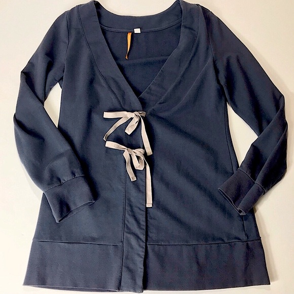 Anthropologie Saturday Sunday Tie-Front Cardigan - Picture 2 of 7